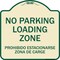 Signmission Warning Unauthorized Vehicles Towed By Towing Co. Heavy-Gauge Alum Sign, 18" x 18", TG-1818-22710 A-DES-TG-1818-22710 - alternate 1